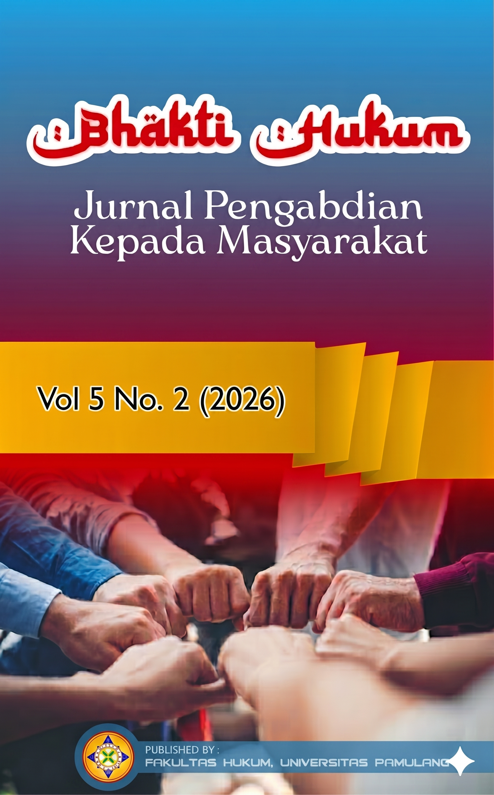 					View Vol. 5 No. 2 (2026): Bhakti Hukum Mei 2026
				