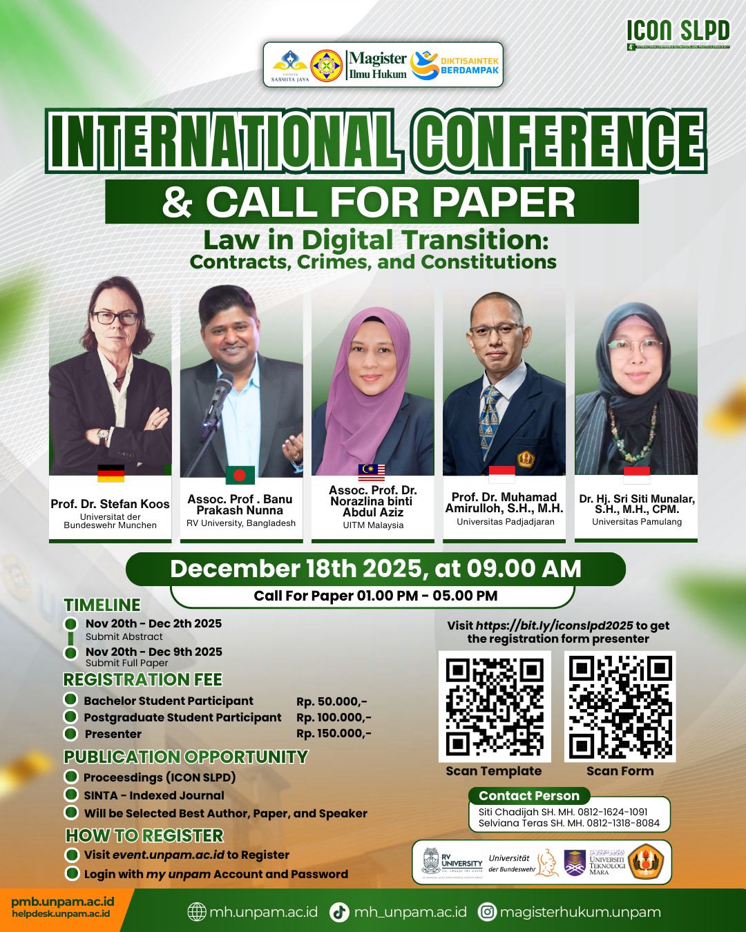 					View Vol. 4 No. 1 (2025): International Conference On The State, Law, Politics & Democracy (ICON-SLPD) Conference Proceedings 2025
				