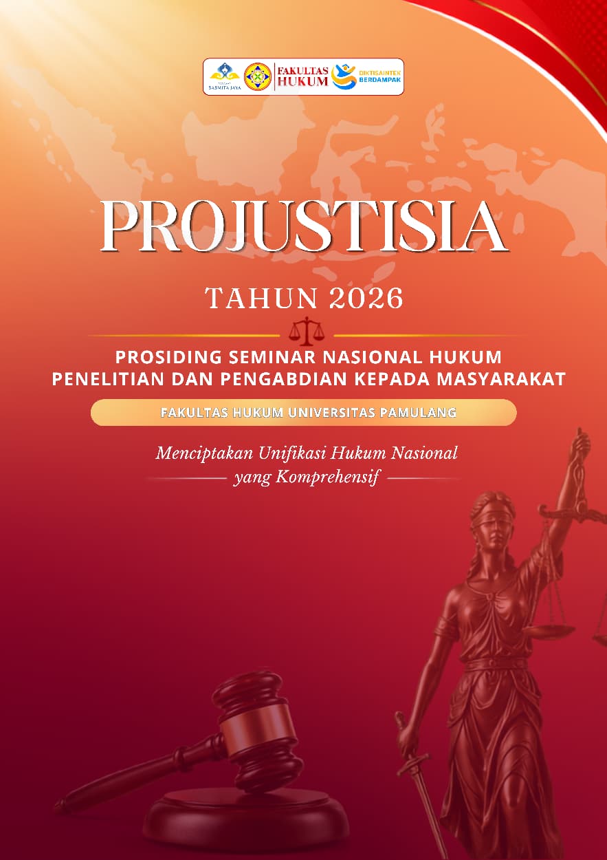 					View Vol. 4 No. 1 (2026): Menciptakan Unifikasi Hukum Nasional yang Komprehensif
				