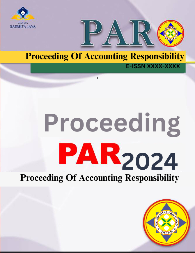 					View Vol. 2 No. 1 (2024): Proceeding Of Accounting Responsibility
				