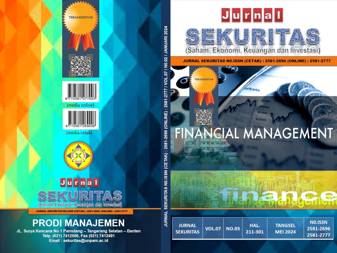 					View Vol. 9 No. 3 (2026): JURNAL SEKURITAS
				