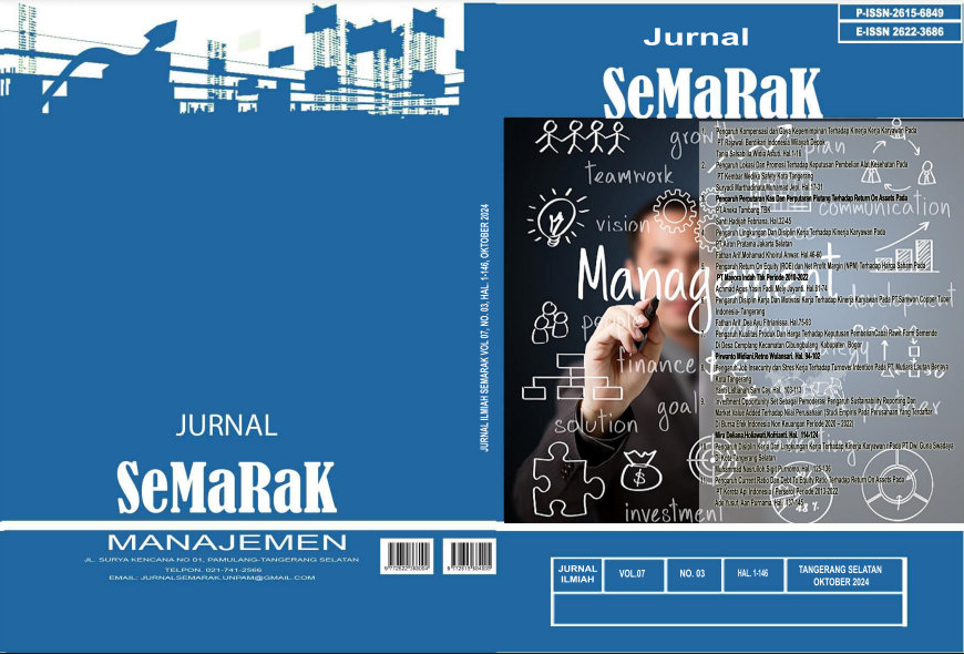 					View Vol. 7 No. 3 (2024): JURNAL SEMARAK Vol 7 No 3 2024
				