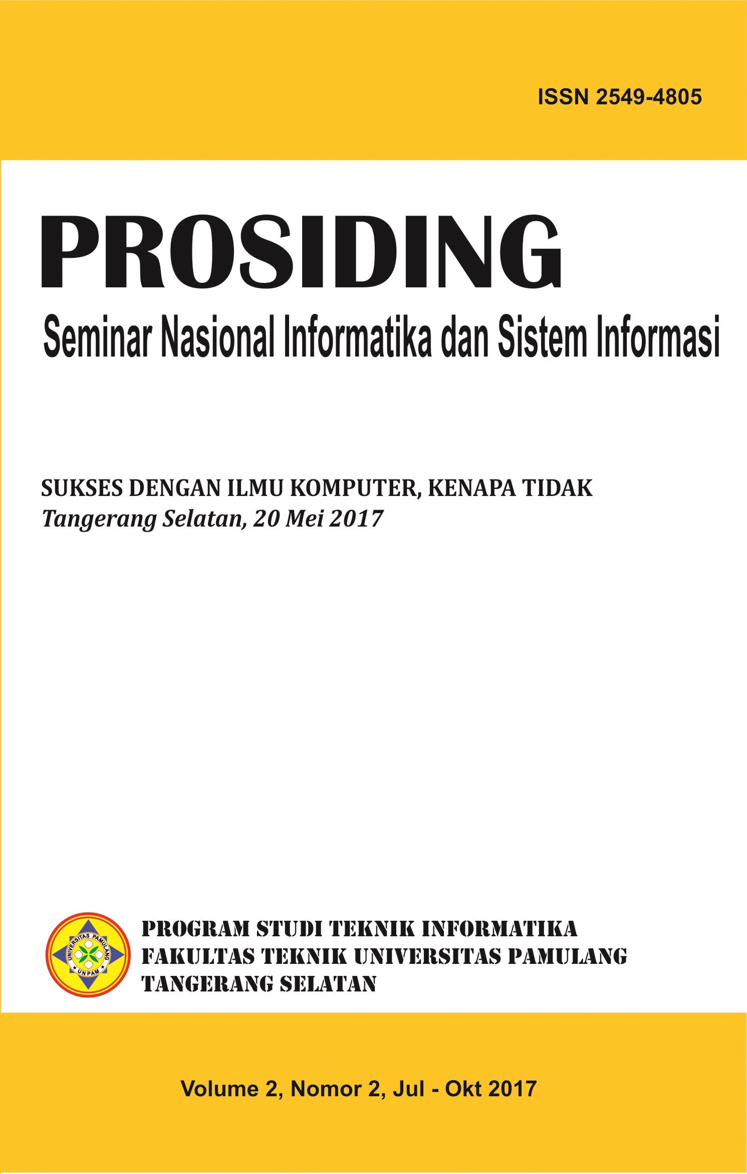 Vol.2 No.2 : Sukses Dengan Ilmu Komputer, Kenapa Tidak?