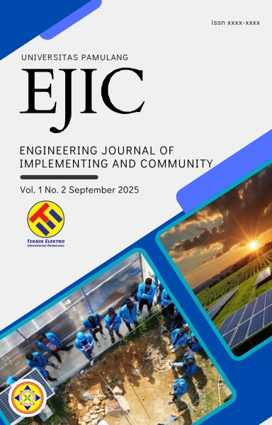 					View Vol. 1 No. 2 (2025): September 2025 - Engineering Journal of Implementing and Community (EJIC)
				