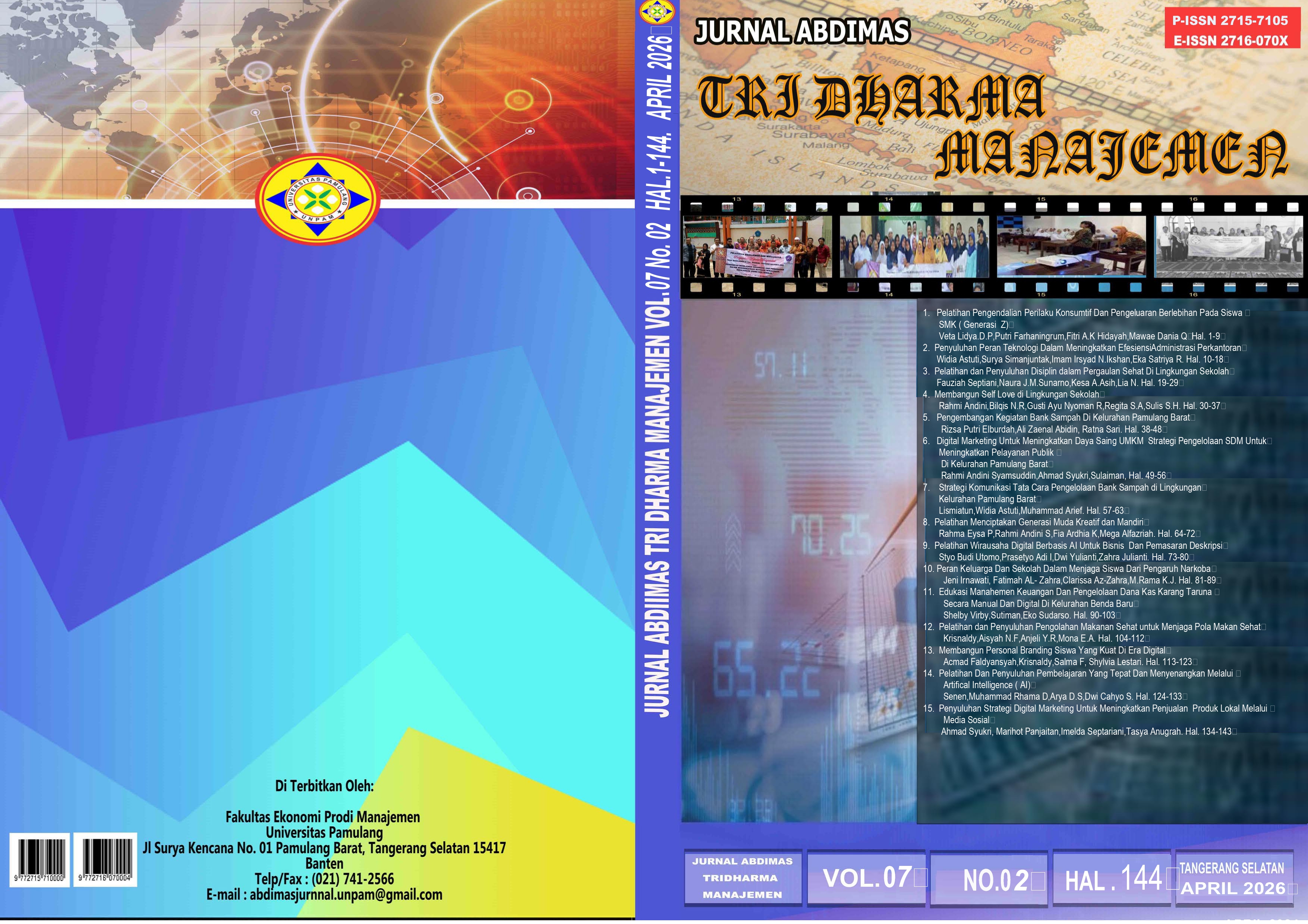 					View Vol. 7 No. 2 (2026): Abdimas April 2026
				