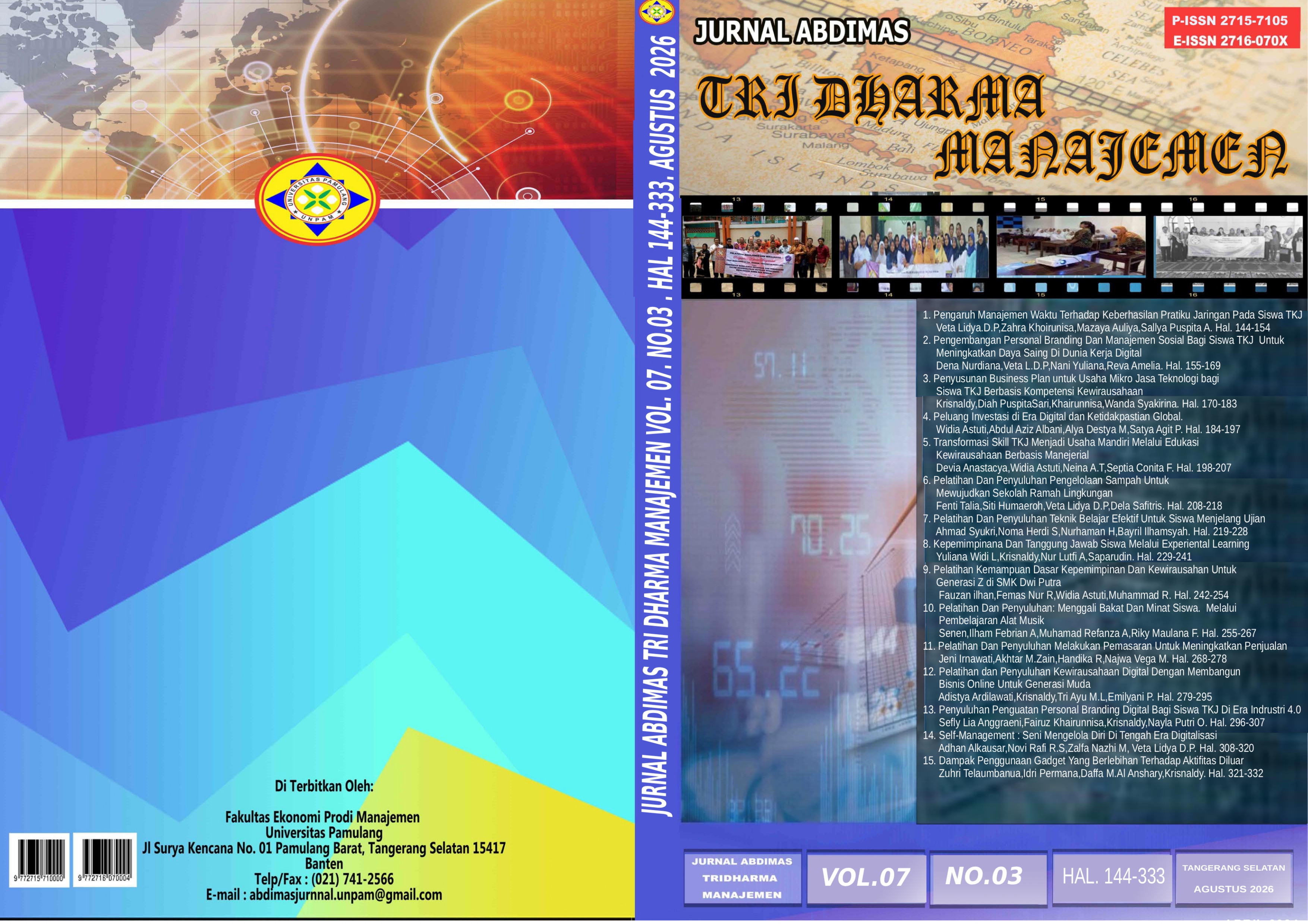 					View Vol. 7 No. 3 (2026): Abdimas Agustus 2026
				