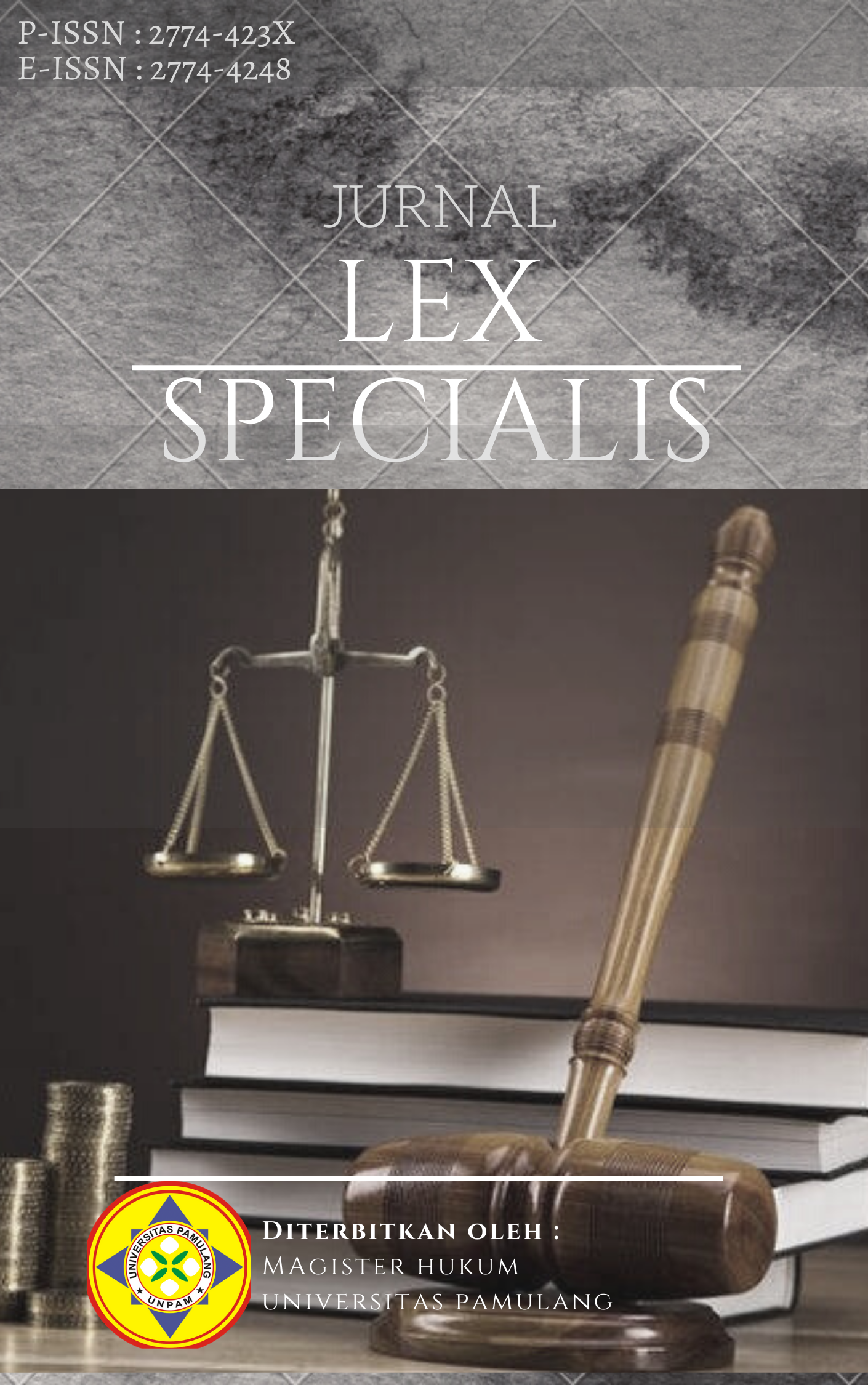 					View Vol. 5 No. 1 (2024): JURNAL LEX SPECIALIS
				