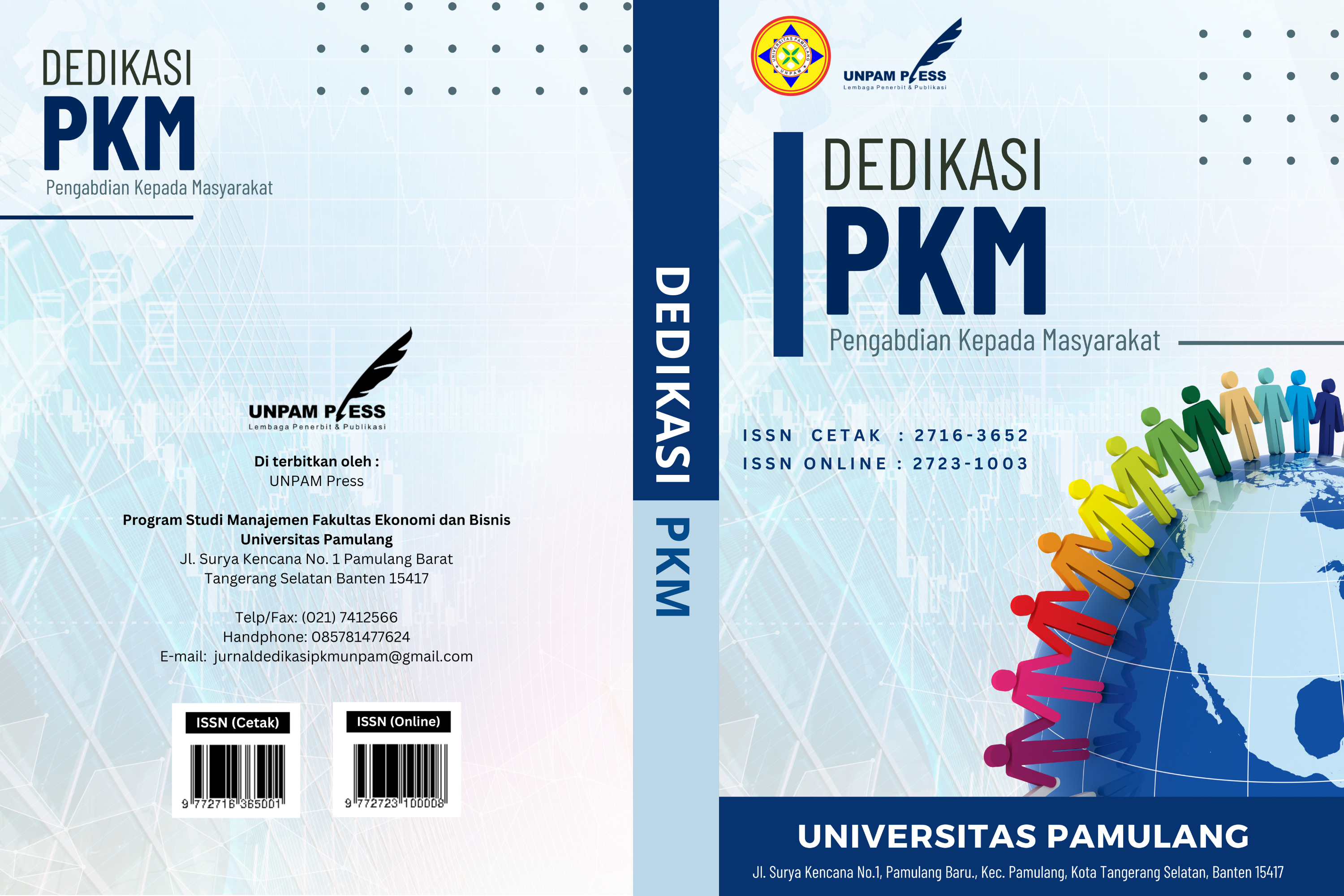 					View Vol. 6 No. 1 (2025): DEDIKASI PKM UNPAM
				