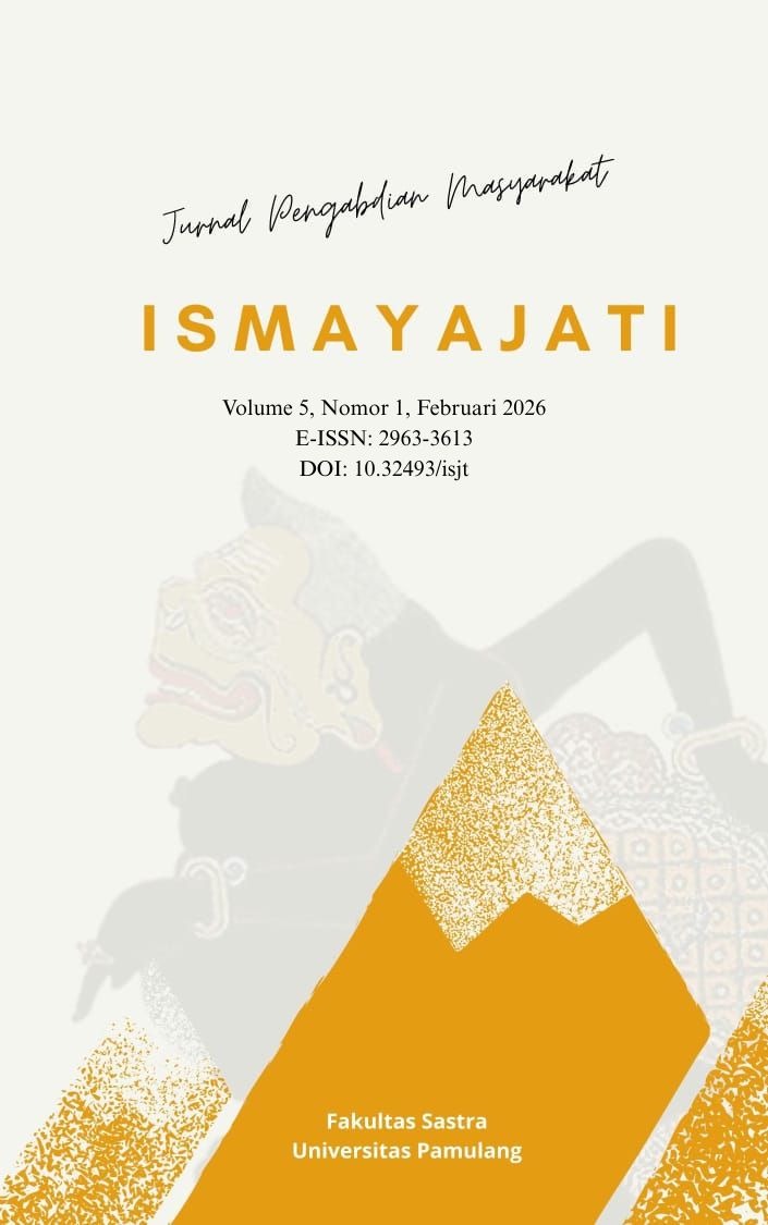 					View Vol. 5 No. 1 (2026): Jurnal Ismayajati
				