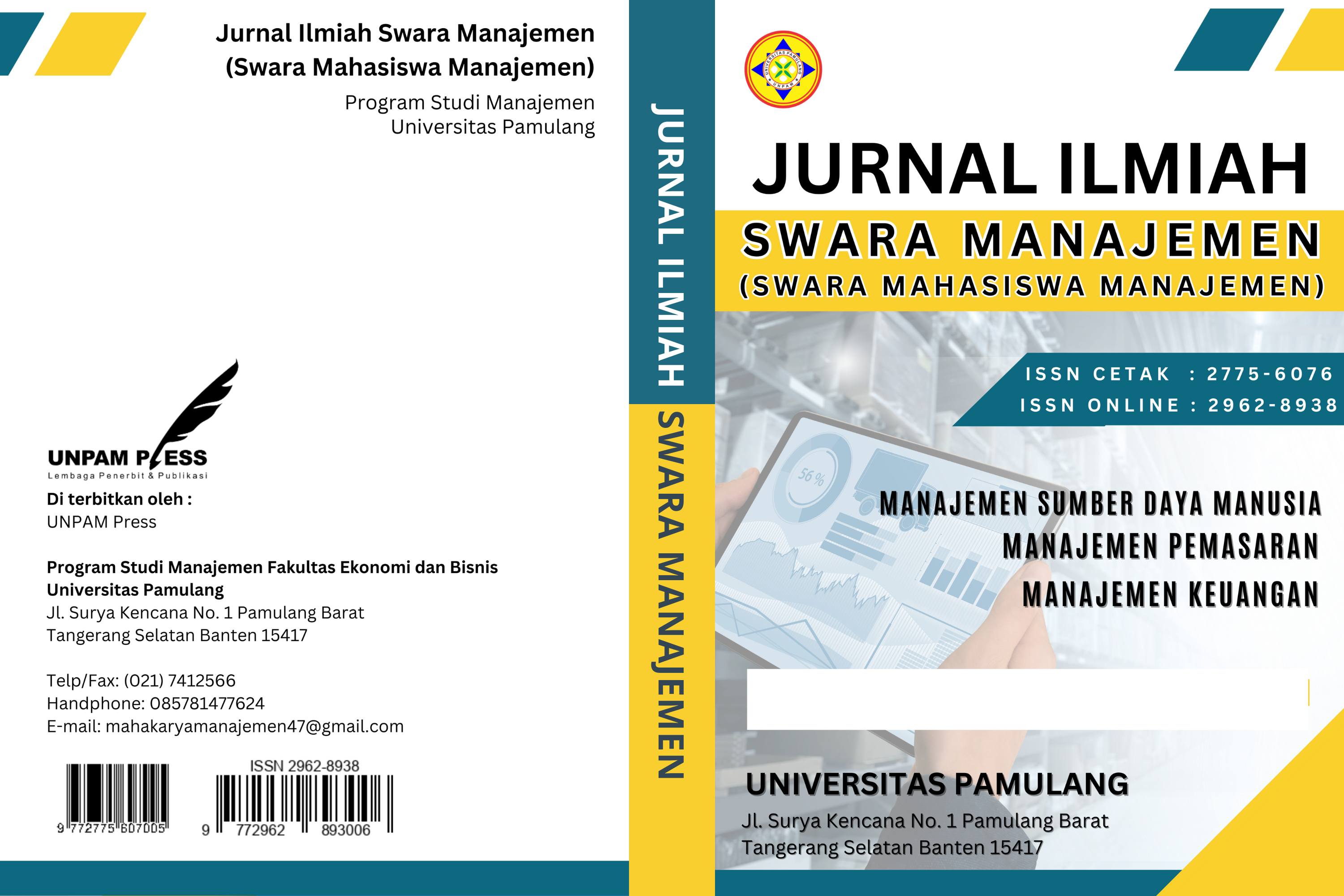 					View Vol. 5 No. 1 (2025):  Jurnal Ilmiah Swara MaNajemen (Swara Mahasiswa Manajemen) 
				