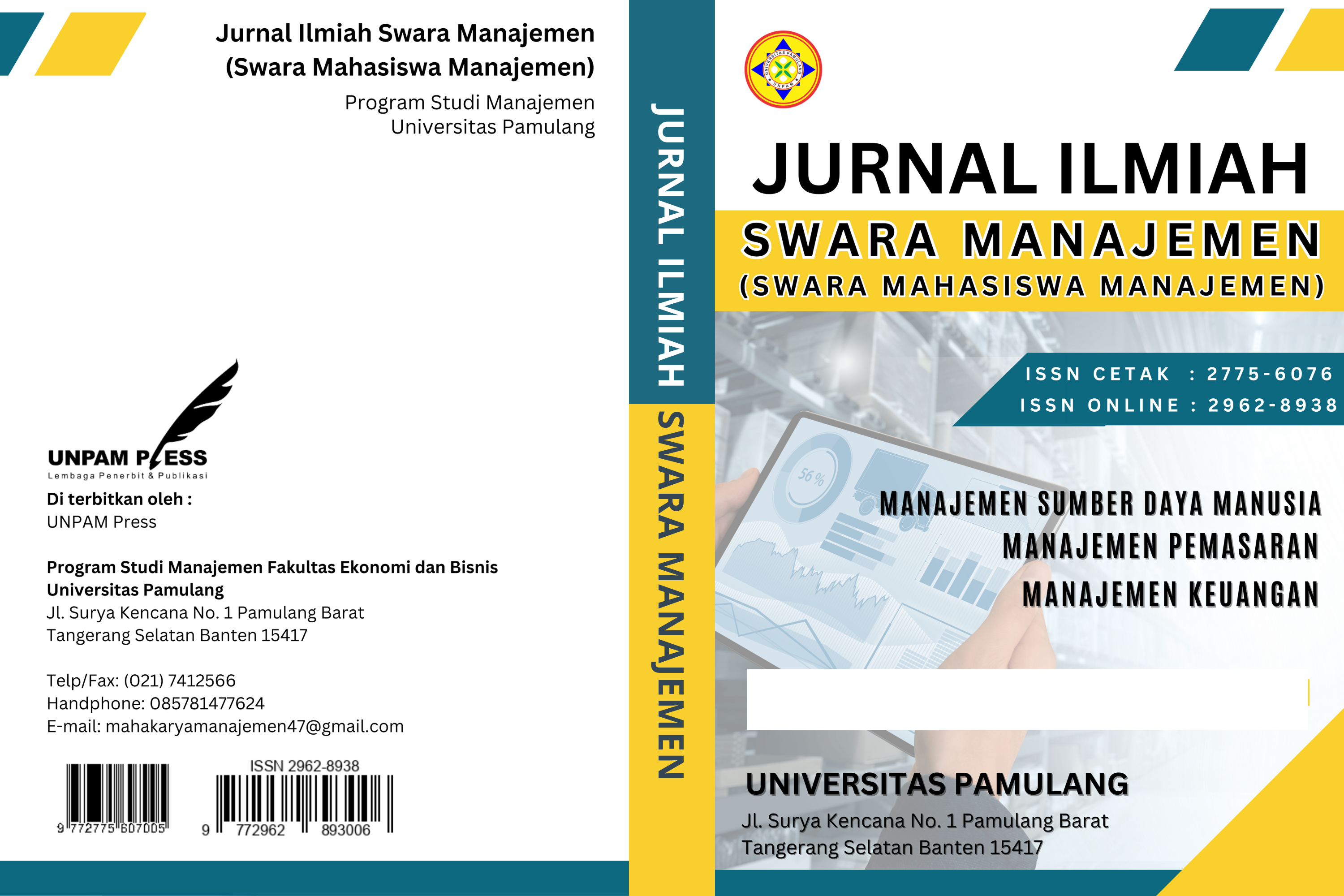 					View Vol. 5 No. 4 (2025): Jurnal Ilmiah Swara MaNajemen (Swara Mahasiswa Manajemen)
				
