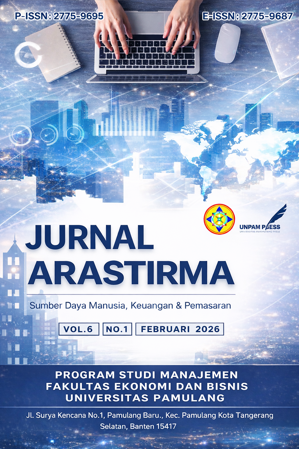 					View Vol. 6 No. 1 (2026): JURNAL ARASTIRMA
				